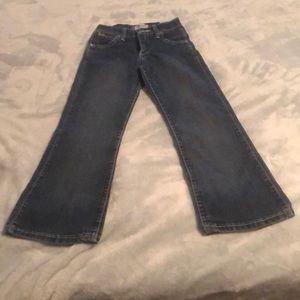 Wrangler boot cut jeans girls size 6!